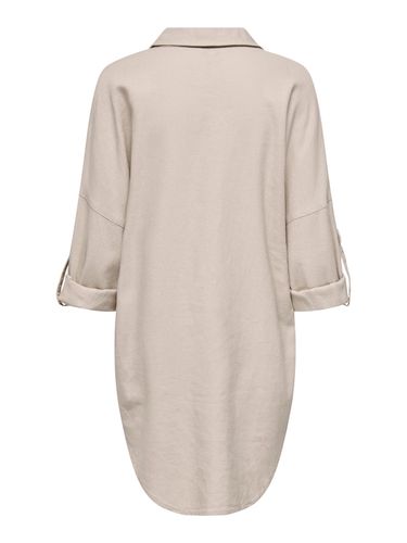 ONLY ONLY ONLCARO 3/4 LINEN BL TUNIC CC PNT