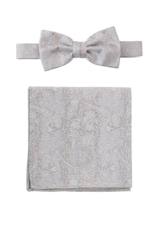 PRINCE BOWTIE Set Fliege + Einstecktuch