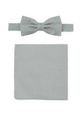 SEIDENFALTER Set Fliege + Einstecktuch