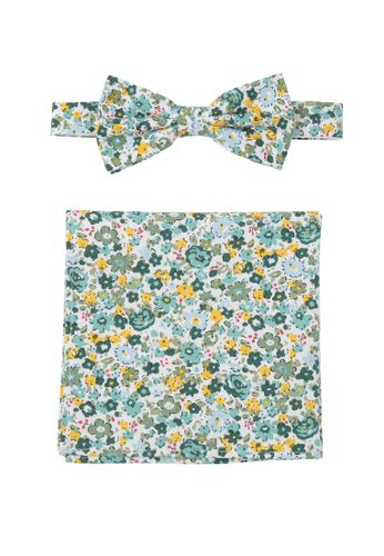 PRINCE BOWTIE Set Fliege + Einstecktuch