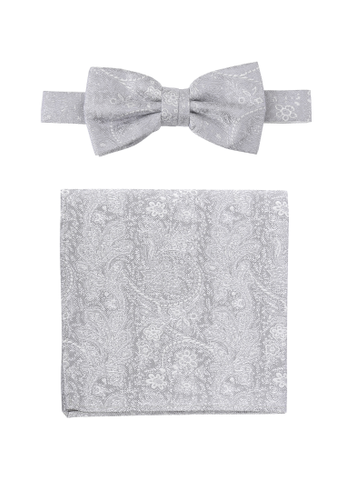 PRINCE BOWTIE Set Fliege + Einstecktuch