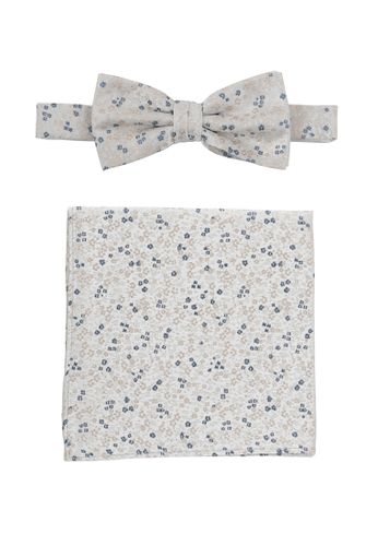 SEIDENFALTER Set Fliege + Einstecktuch