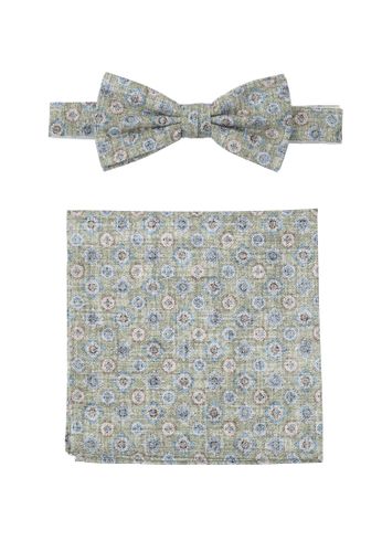 PRINCE BOWTIE Set Fliege + Einstecktuch