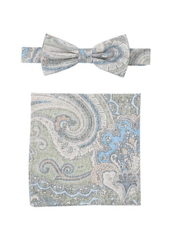 PRINCE BOWTIE Set Fliege + Einstecktuch