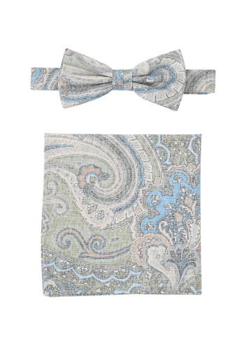 PRINCE BOWTIE Set Fliege + Einstecktuch