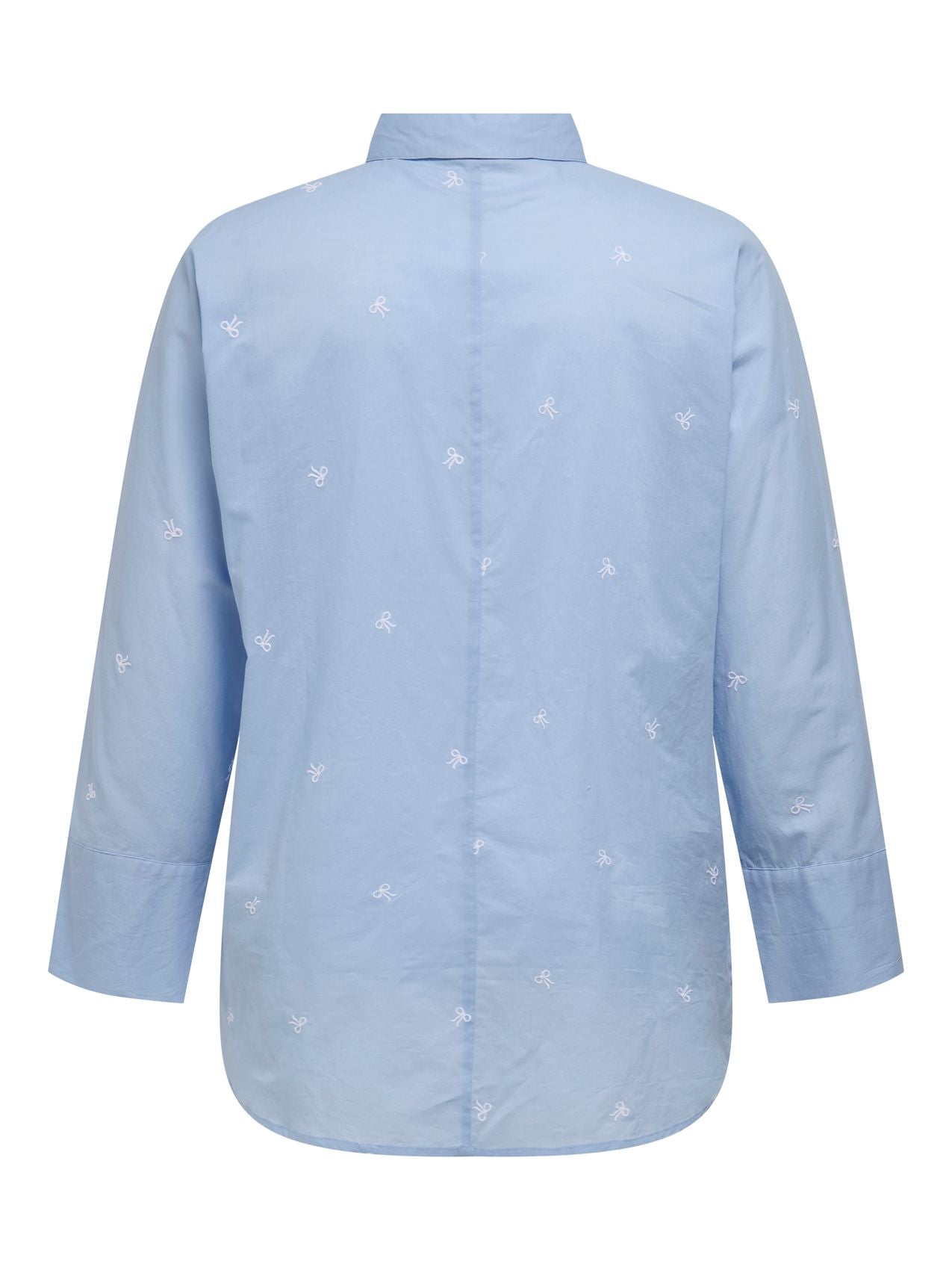ONLY CARMAKOMA CARNEW LINA GRACE LS EMB SHIRT WVN