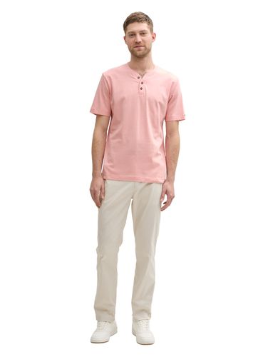 TOM TAILOR Henley T-Shirt aus Baumwolle