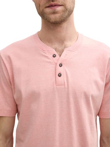 TOM TAILOR Henley T-Shirt aus Baumwolle