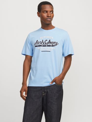 JACK & JONES JACK&JONES JJELOGO TEE SS O-NECK 2 COL SS25 SN