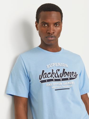 JACK & JONES JACK&JONES JJELOGO TEE SS O-NECK 2 COL SS25 SN