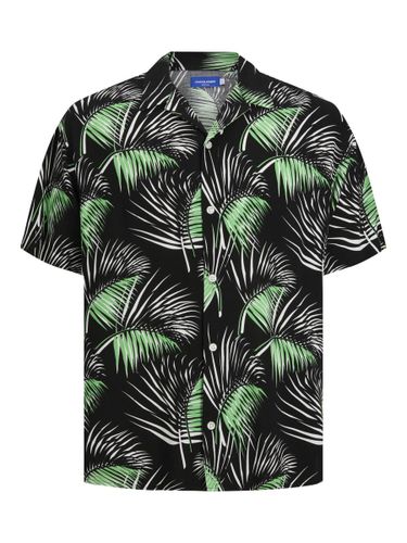 JACK & JONES JACK&JONES JORLUKE PALMA AOP RESORT SHIRT SS LN
