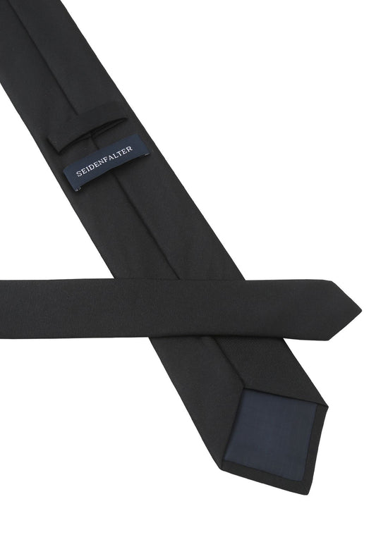 SEIDENFALTER Krawatte Uni 7,0-7,5cm