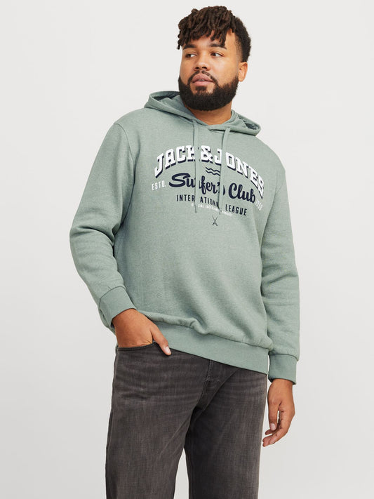 JACK & JONES JACK&JONES JJELOGO SWEAT HOOD 2 COL 25/26 NOOS PLS