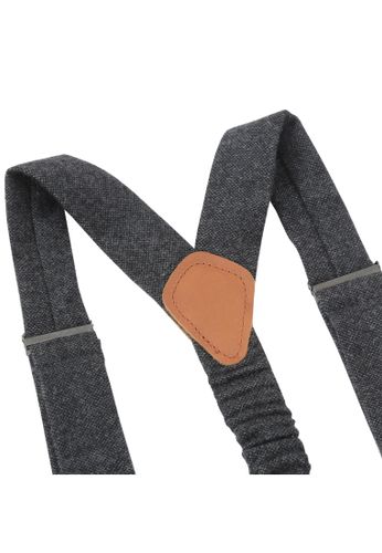 SEIDENFALTER Set Hosenträger+Fliege Uni