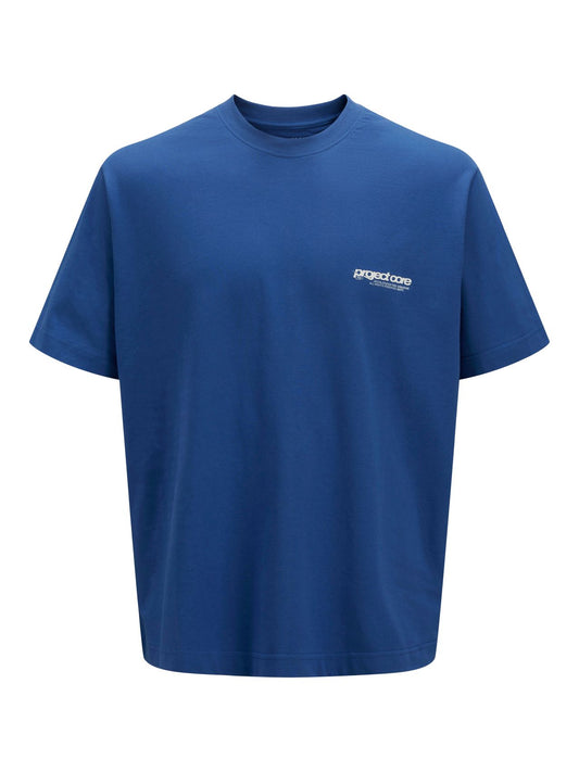 JACK & JONES JACK&JONES JCOUNION BACK PRINT TEE SS CREW PLS