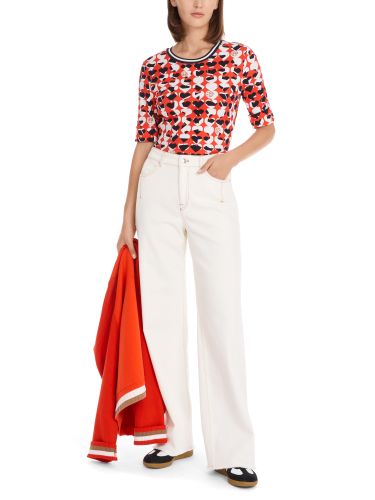 MARC CAIN T-Shirt mit Heartbreaker-Print