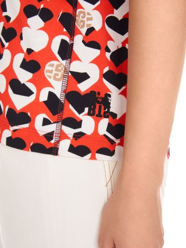 MARC CAIN T-Shirt mit Heartbreaker-Print