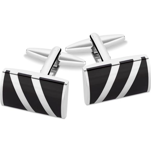 LINDENMANN Manschettenknöpfe rh Onyx