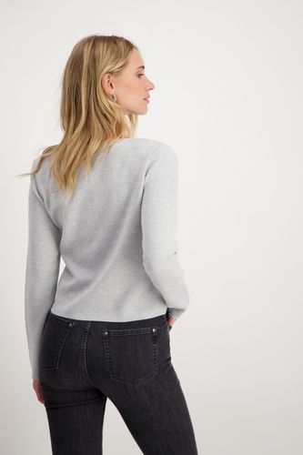 MONARI Strickjacke, cloud melange