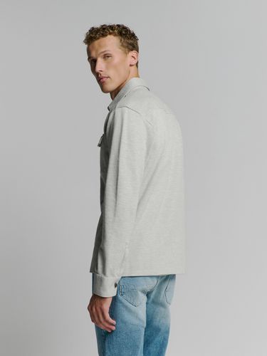 NO EXCESS NO EXCESS Overshirt Button Closure Sweat