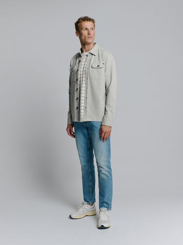 NO EXCESS NO EXCESS Overshirt Button Closure Sweat