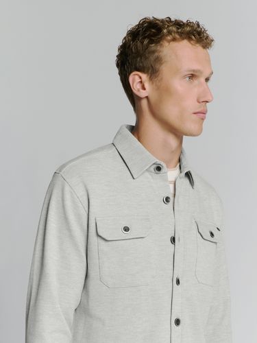 NO EXCESS NO EXCESS Overshirt Button Closure Sweat