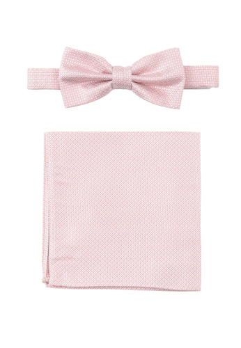 SEIDENFALTER Set Fliege+Tuch Micro