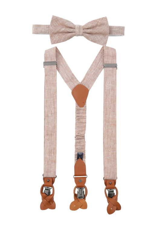 PRINCE BOWTIE Set Hosenträger+Fliege Uni