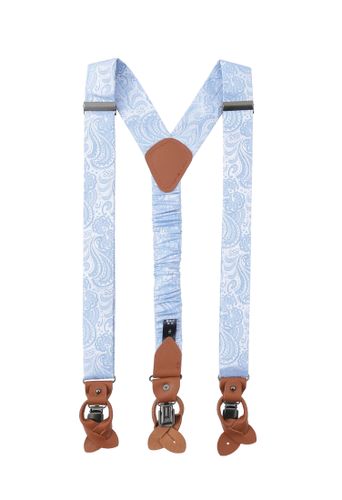 PRINCE BOWTIE Set Hosenträger+Fliege Paisley