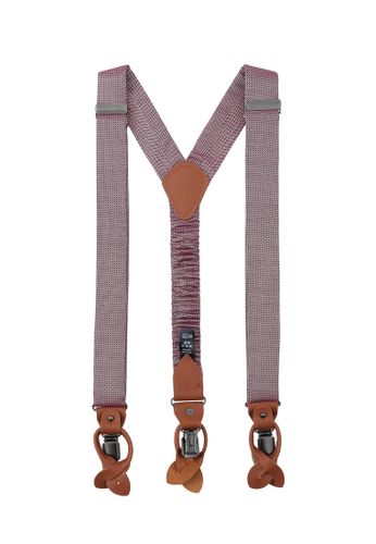 PRINCE BOWTIE Set Hosenträger+Fliege Micro