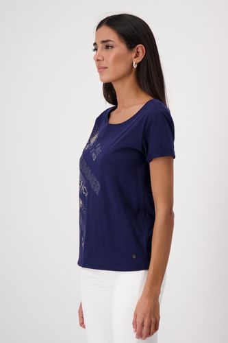 MONARI T-Shirt, navy blue