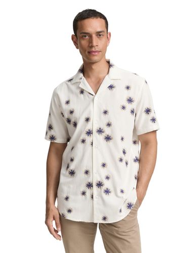TOM TAILOR Regular Fit Kurzarmhemd im Hawaii-Look