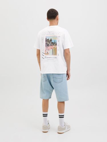 JACK & JONES JORALMERIA WORLD TEE SS CREW NECK