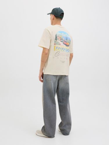 JACK & JONES JORALMERIA WORLD TEE SS CREW NECK