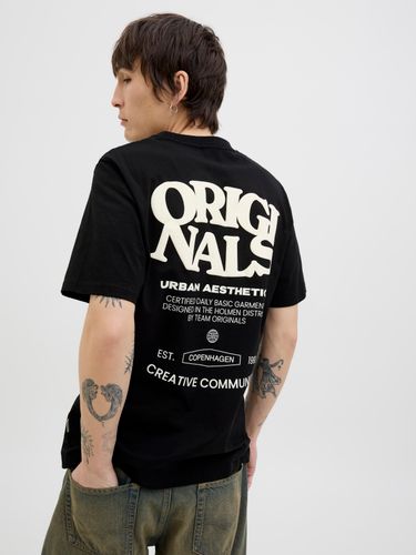 JACK & JONES JORTAVIRA TYPE BACK TEESS CREW NECK OC25
