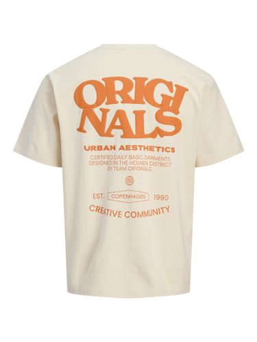 JACK & JONES JORTAVIRA TYPE BACK TEESS CREW NECK OC25