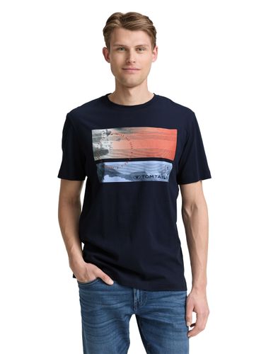 TOM TAILOR T-Shirt mit Foto-Print