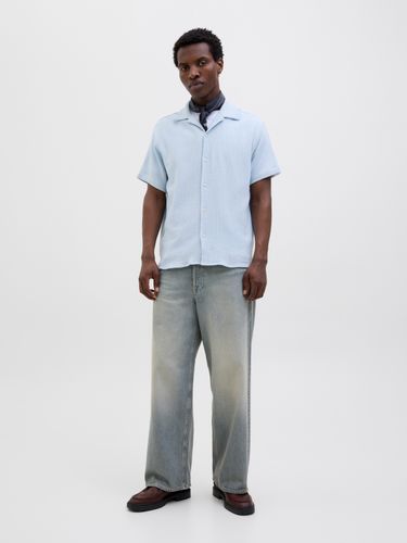 JACK & JONES JORCOBA STRIPE RESORT SHIRT SS SN