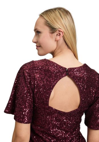 Pailletten-Bluse