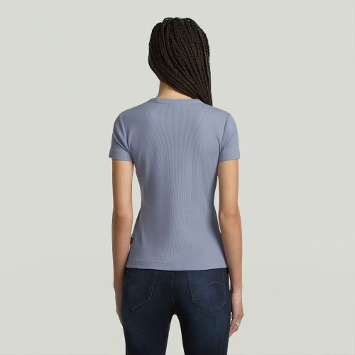 G-STAR Rib cap sleeve wmn
