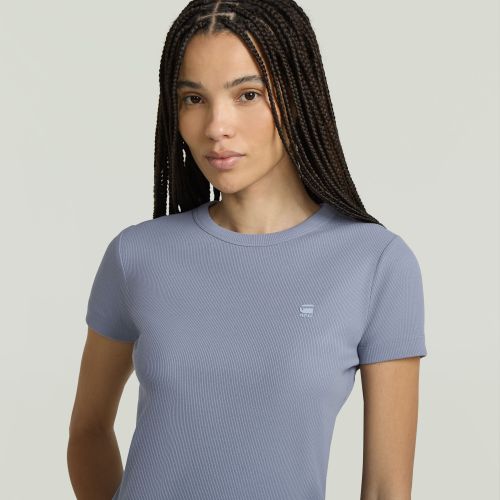 G-STAR Rib cap sleeve wmn