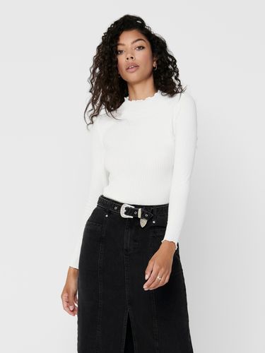 ONLY ONLY ONLEMMA L/S HIGH NECK TOP NOOS JRS