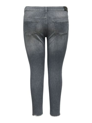 ONLY CARMAKOMA CARWILLY REG SKINNY ANK DESTR JEANS DNM