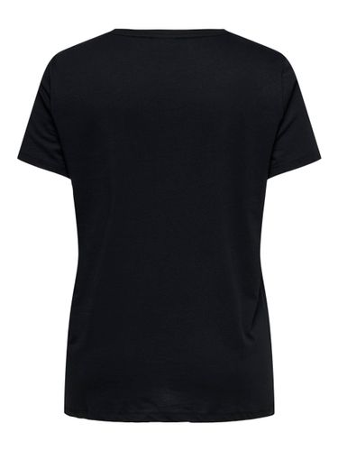 ONLY CARMAKOMA CARCRUZ LIFE SS O-NECK REG TEE JRS