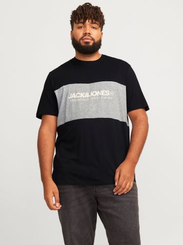 JACK & JONES JJELEGACY BLOCKING TEE SS O-NECK NOO PLS