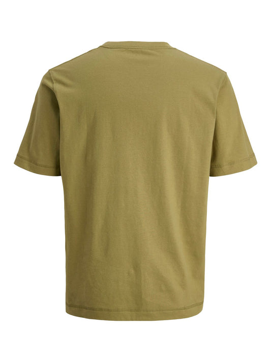 JACK & JONES JORNORREBRO EMB TEE SS CREW NECK PLS