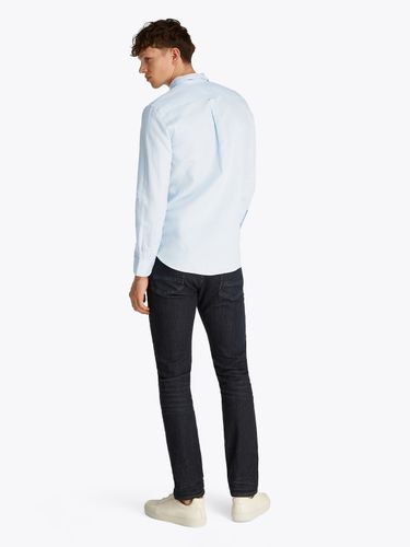 TOMMY HILFIGER LINEN BLEND SOLID RF SHIRT