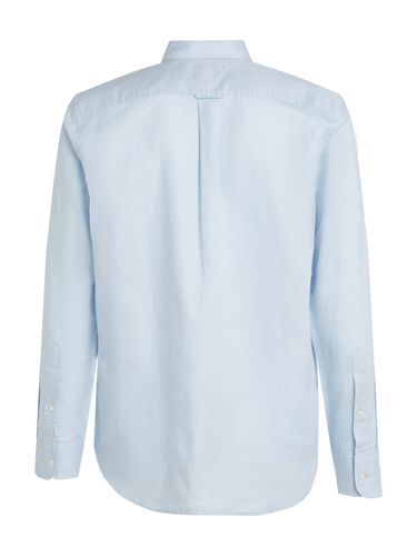 TOMMY HILFIGER LINEN BLEND SOLID RF SHIRT