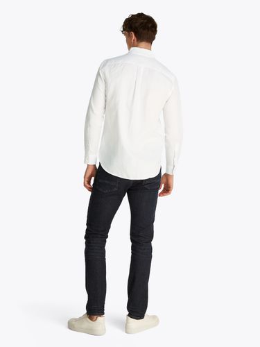 TOMMY HILFIGER LINEN BLEND SOLID RF SHIRT