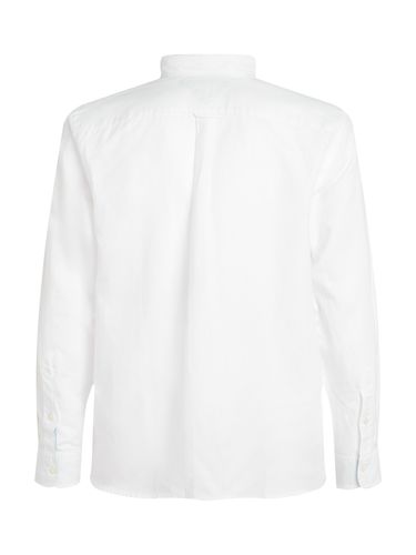 TOMMY HILFIGER LINEN BLEND SOLID RF SHIRT